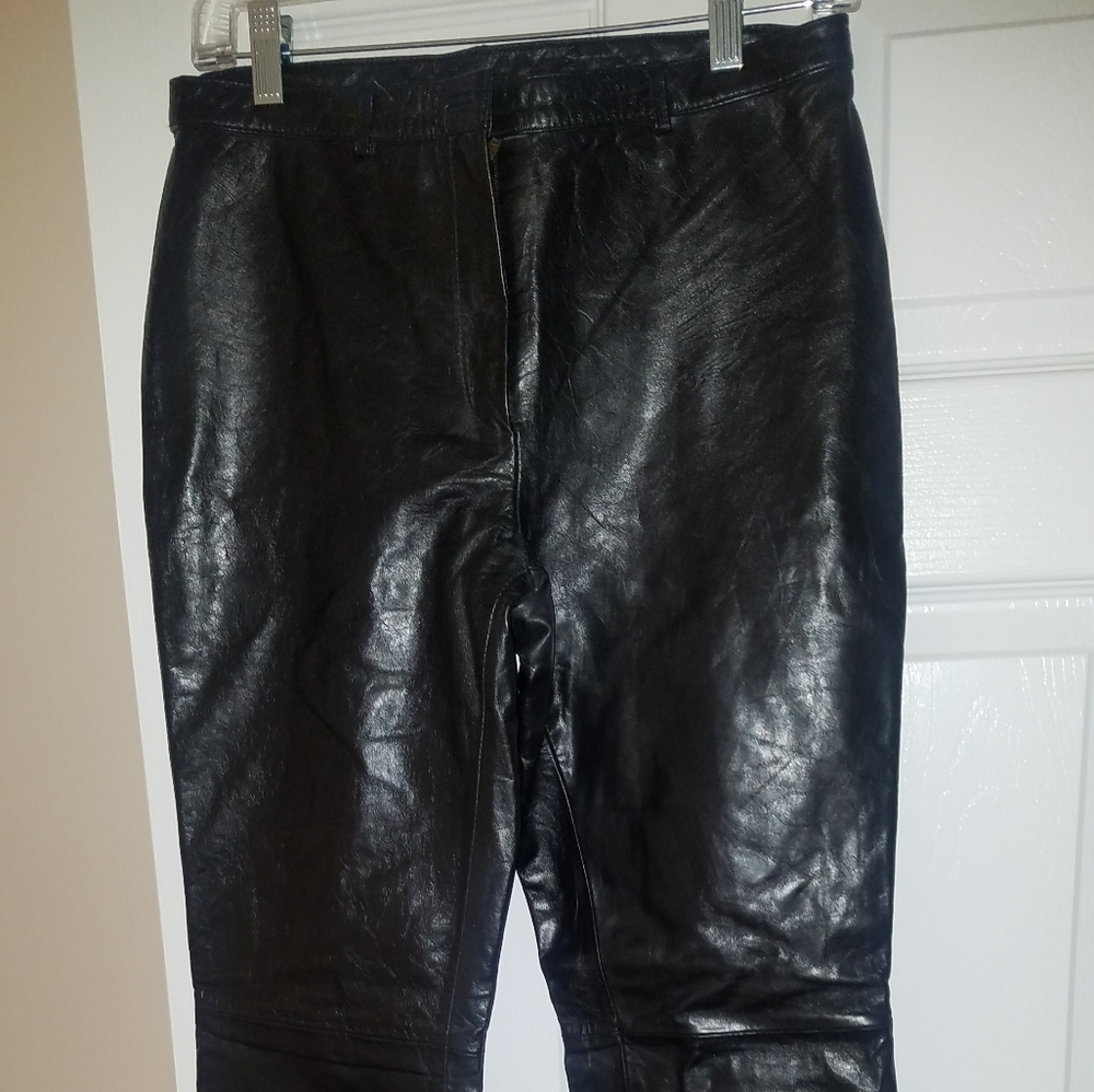 Armani Exchange Leather Pants